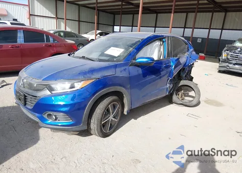 2021 Honda Hr-V Awd Ex из США, поврежденный, VIN 3CZRU6H57MM753892